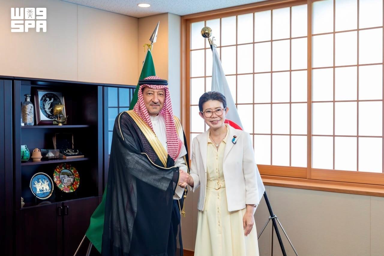 نائب وزير الخارجية يلتقي وزيرة الدولة للشؤون الخارجية في اليابان